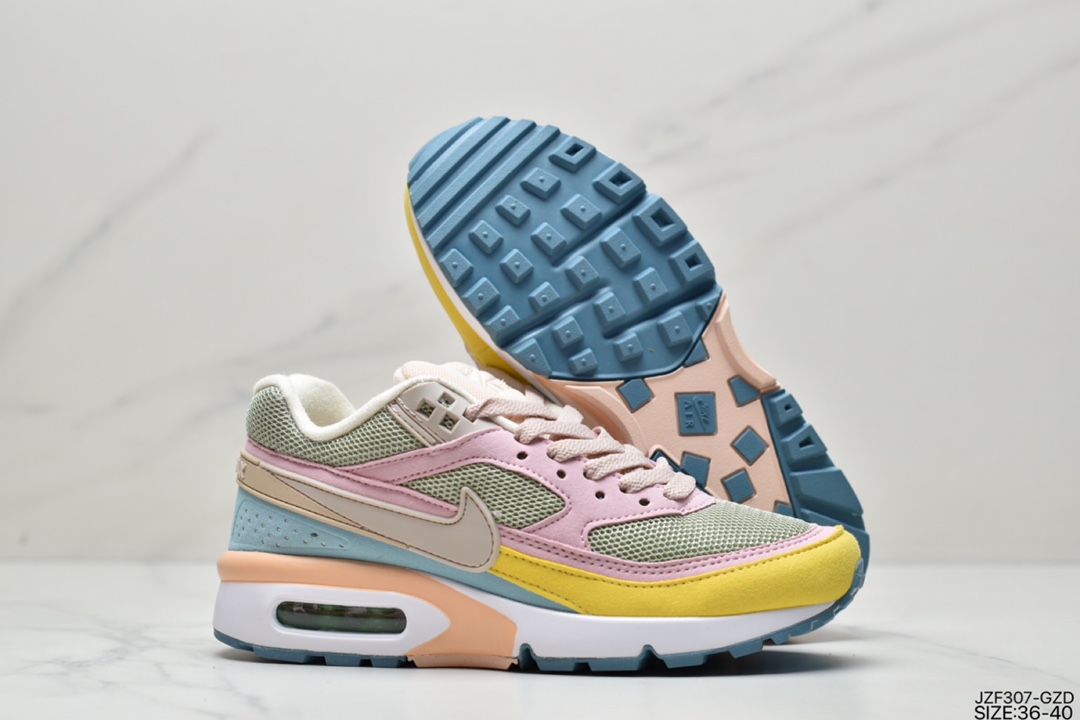 145 耐克Nike Air Max BW OG Persian Violet经典拼接休闲运动跑步鞋