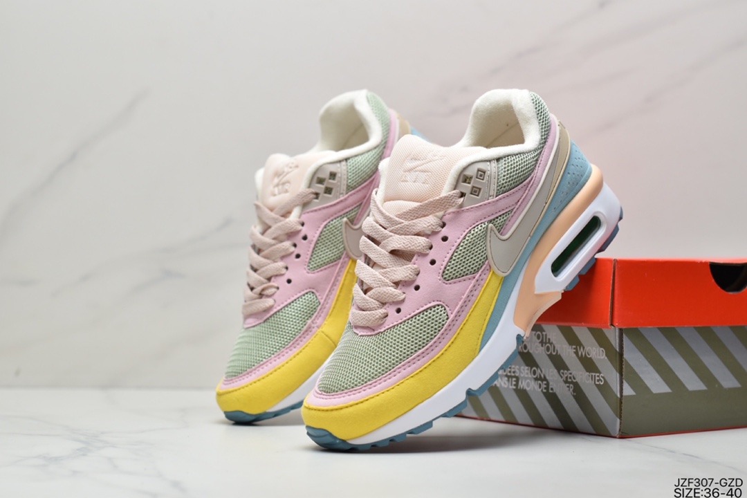 145 耐克Nike Air Max BW OG Persian Violet经典拼接休闲运动跑步鞋