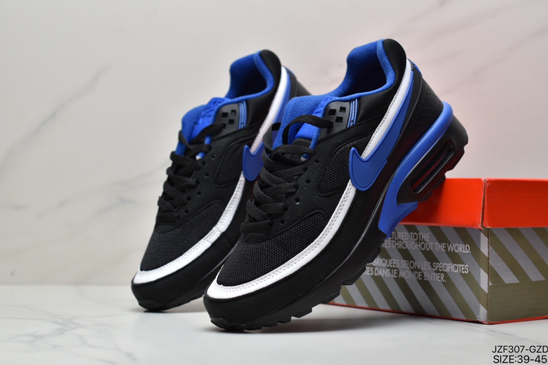 145 耐克Nike Air Max BW OG Persian Violet经典拼接休闲运动跑步鞋