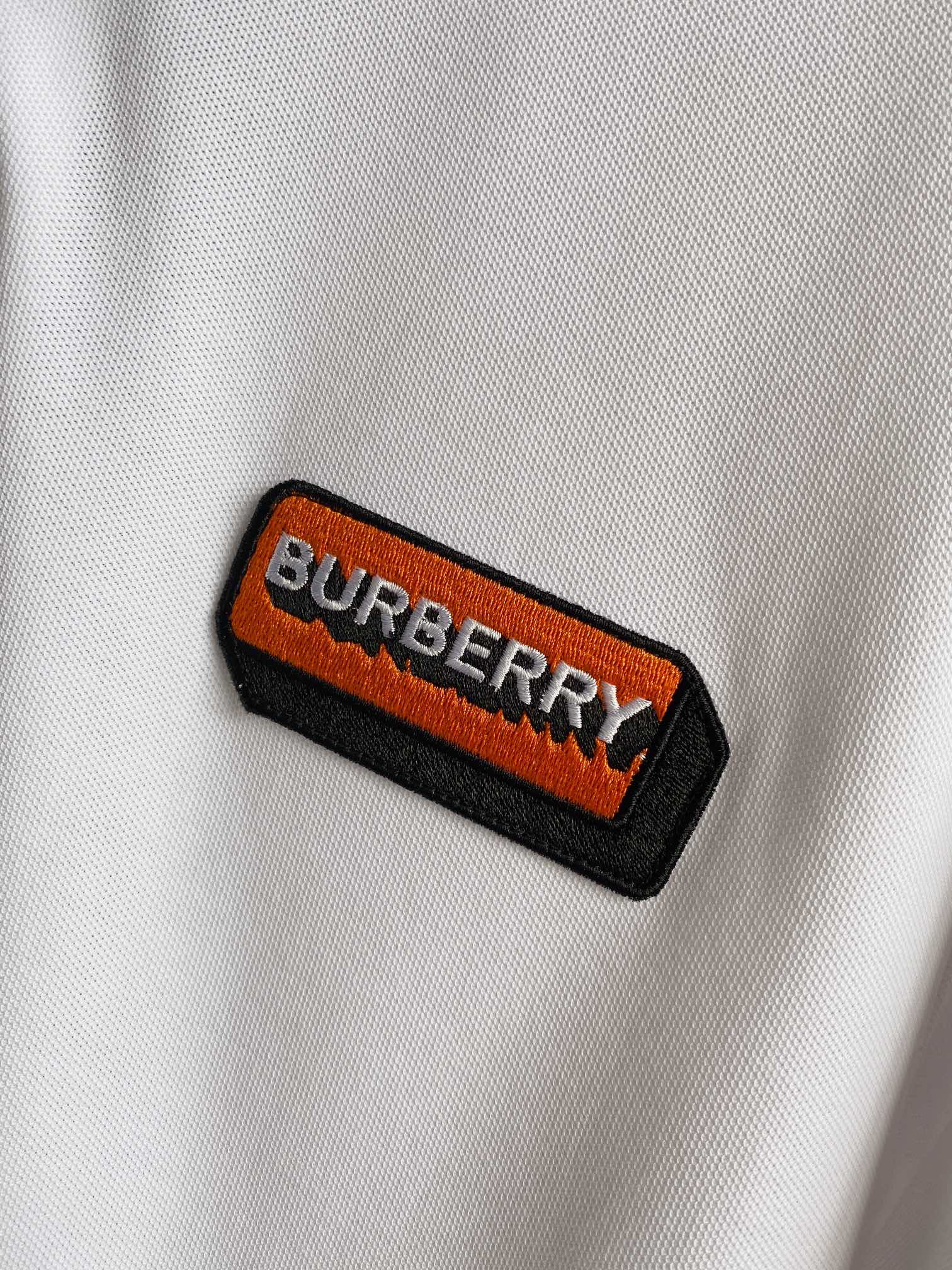 Burberry BBR 巴宝莉 徽标胶囊系列刺绣珠地棉质短袖polo衫