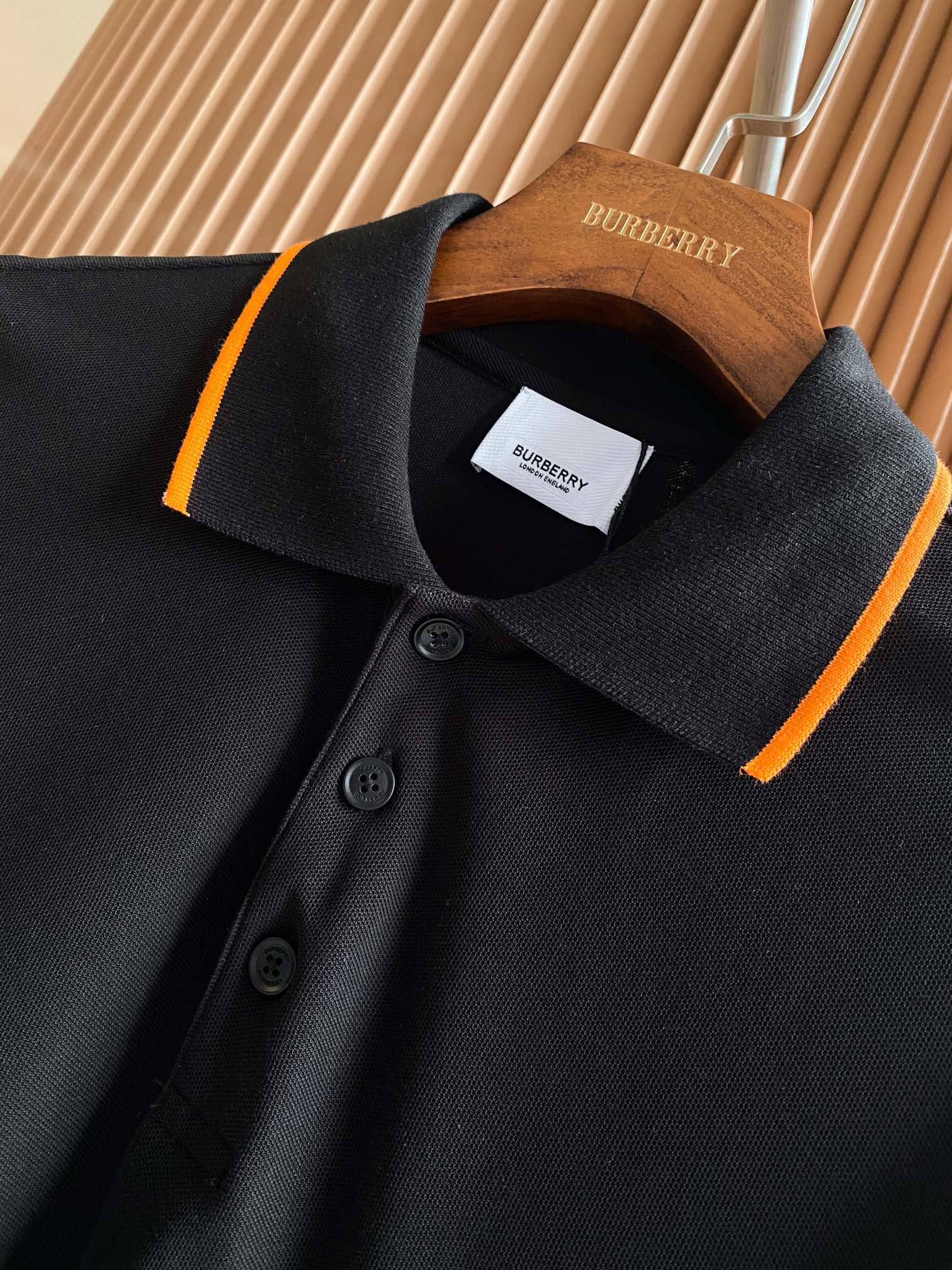 Burberry BBR 巴宝莉 徽标胶囊系列刺绣珠地棉质短袖polo衫