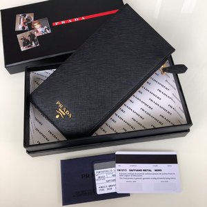 Prada Wallet Card pack Gold Unisex