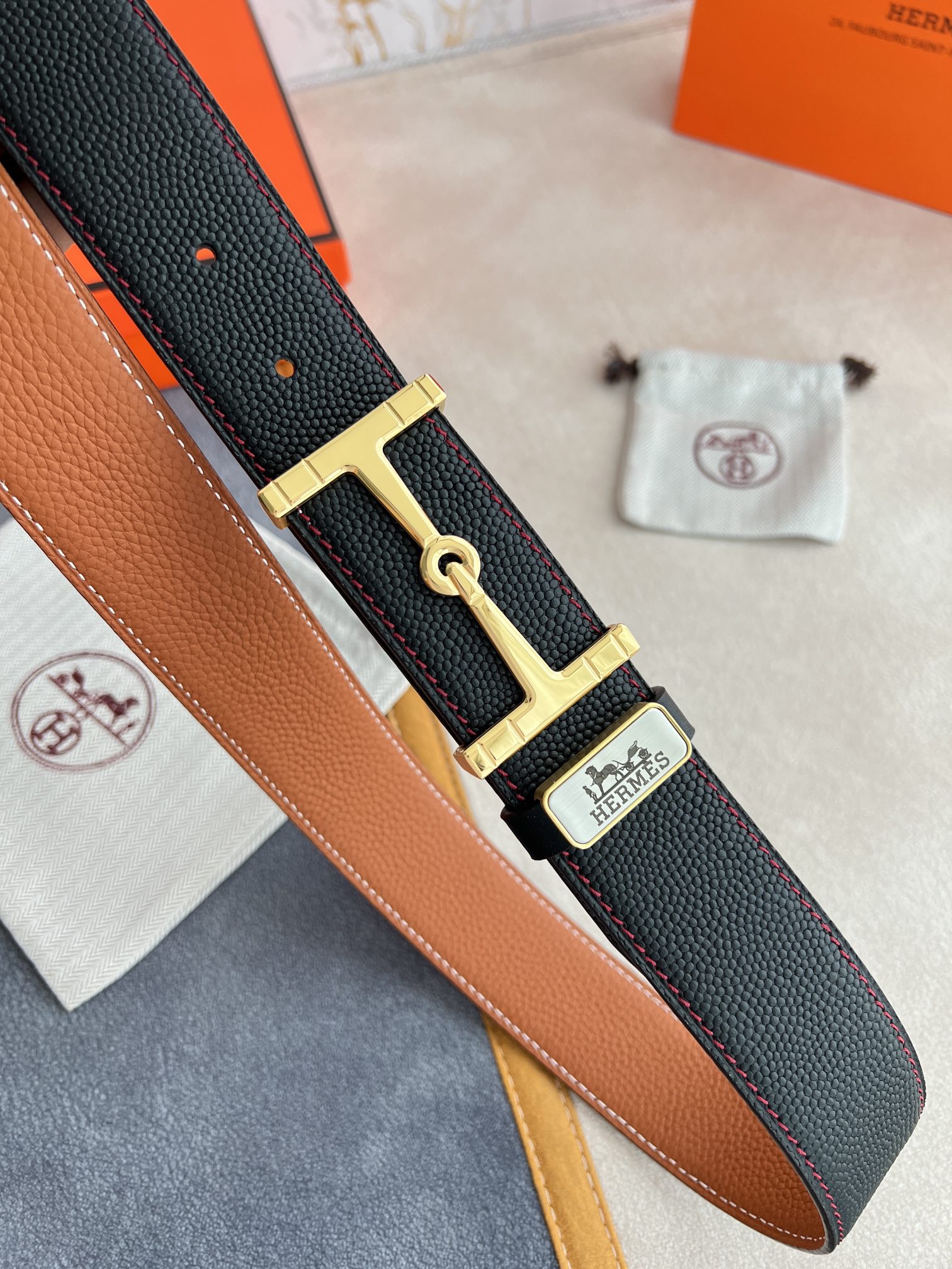 品名爱玛仕.Hermes️原单腰带皮