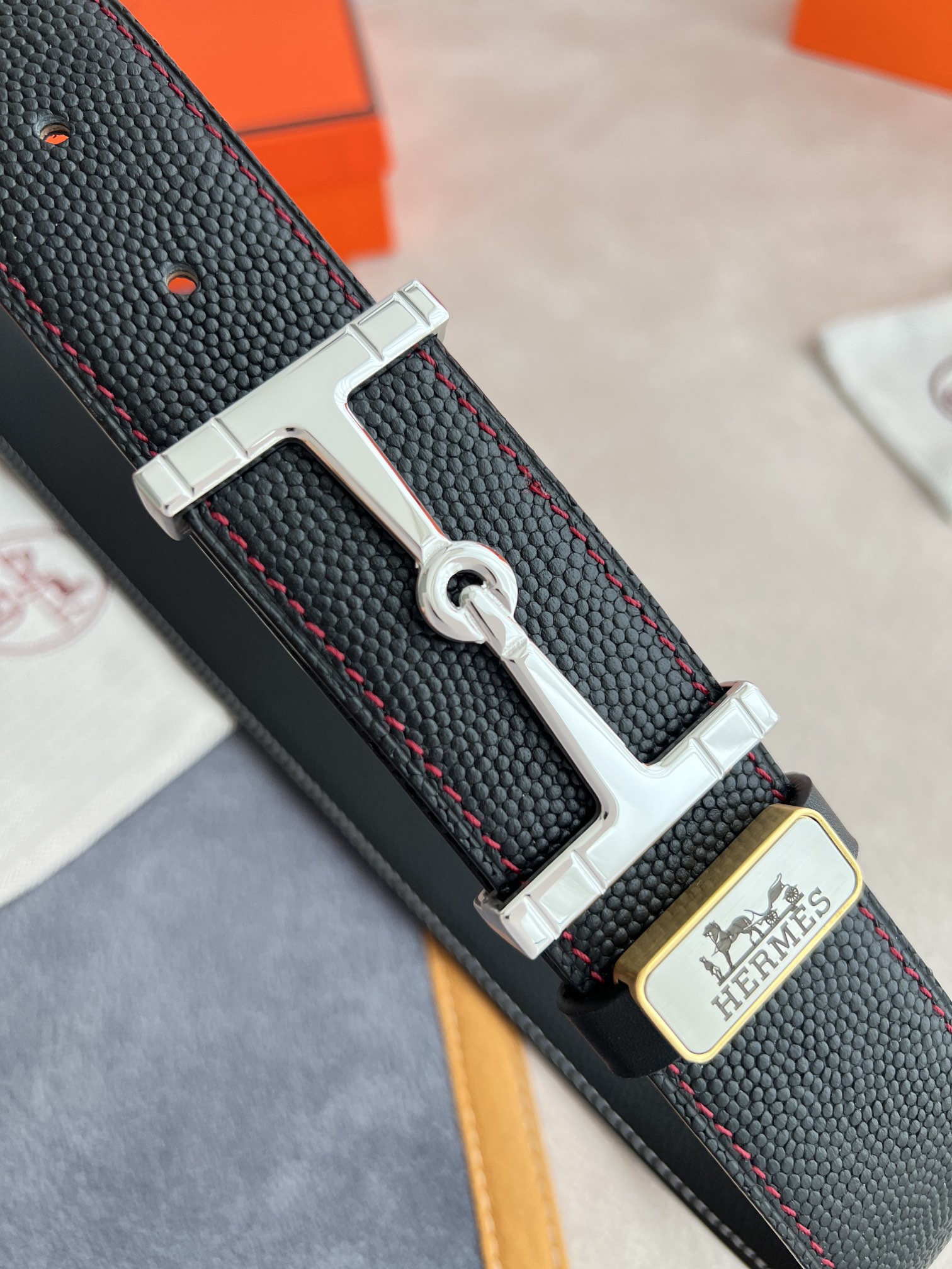 品名爱玛仕.Hermes️原单腰带皮
