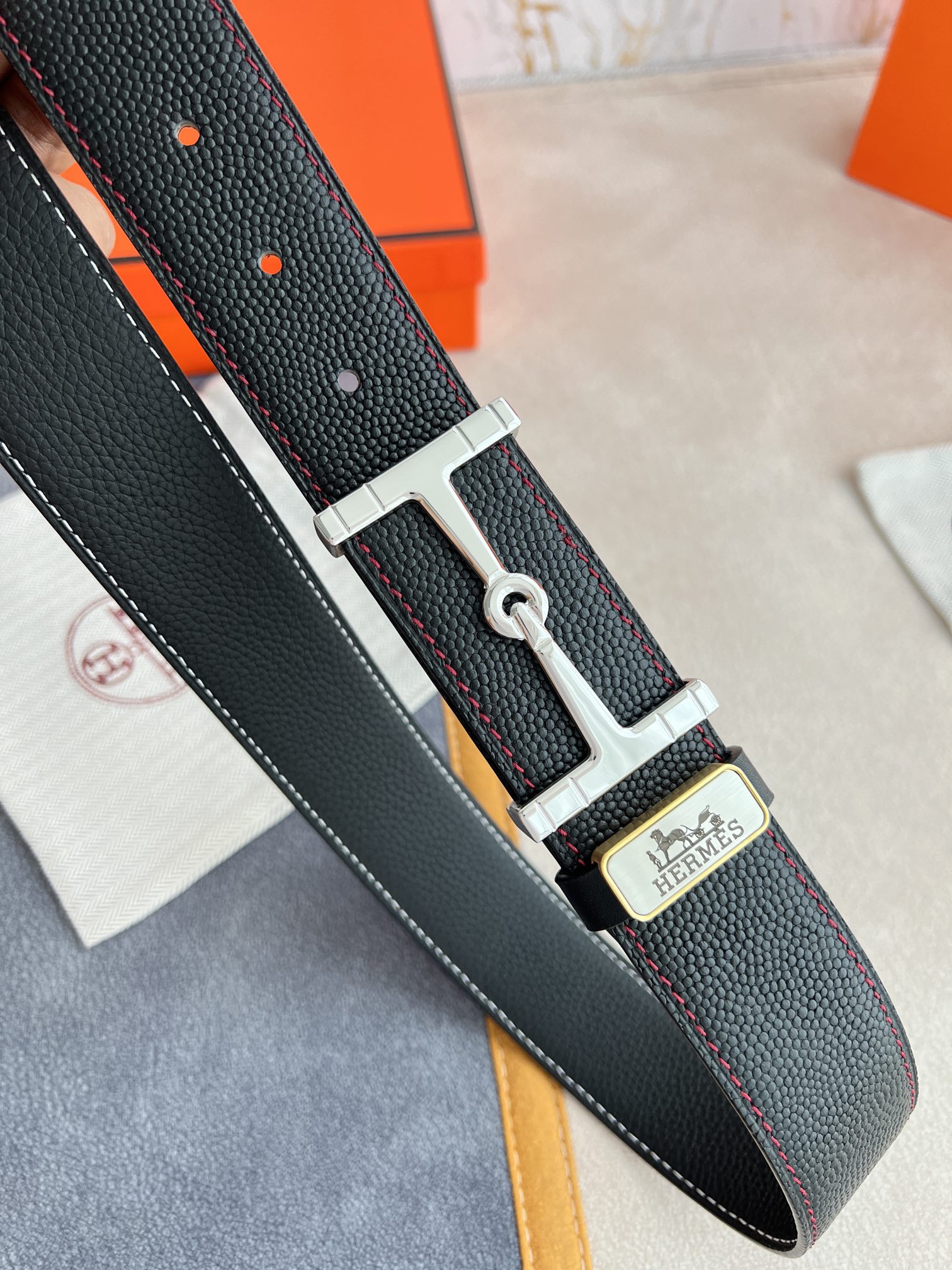 品名爱玛仕.Hermes️原单腰带皮