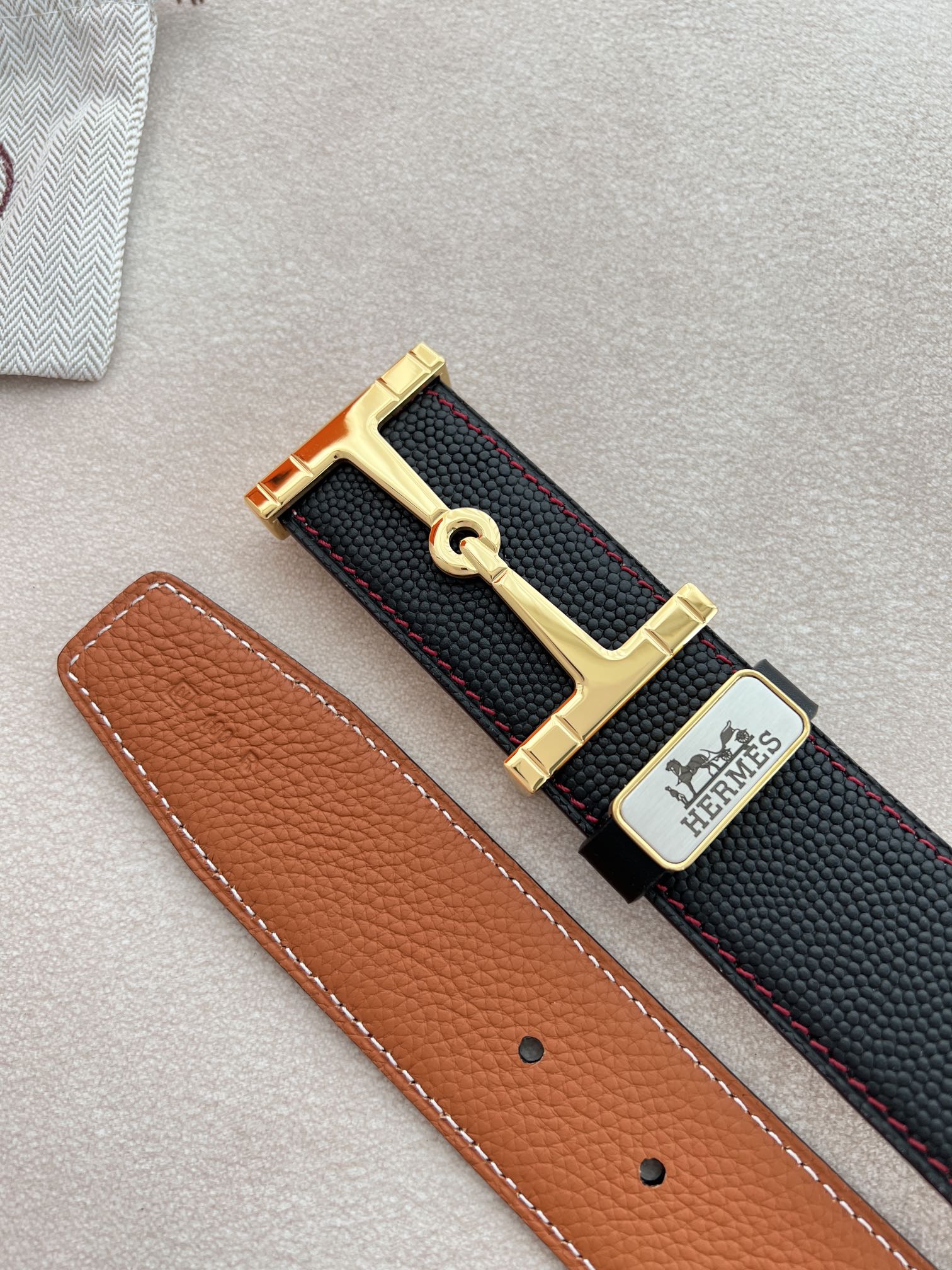 品名爱玛仕.Hermes️原单腰带皮