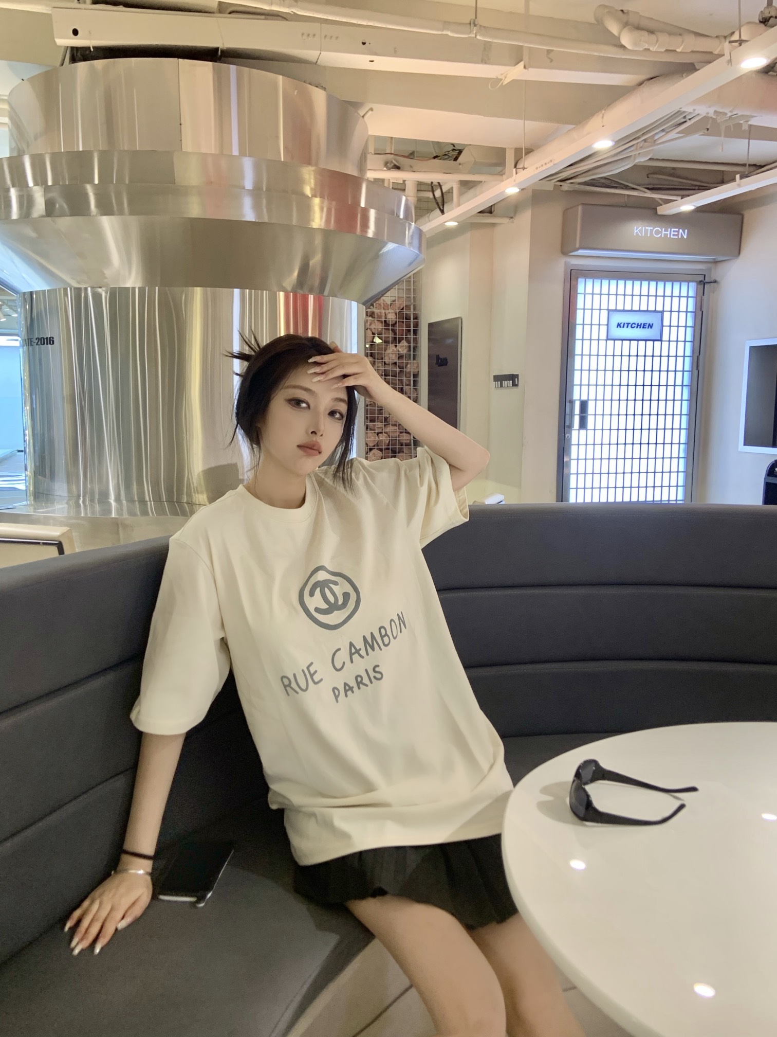 022香奈儿情侣款短袖"
