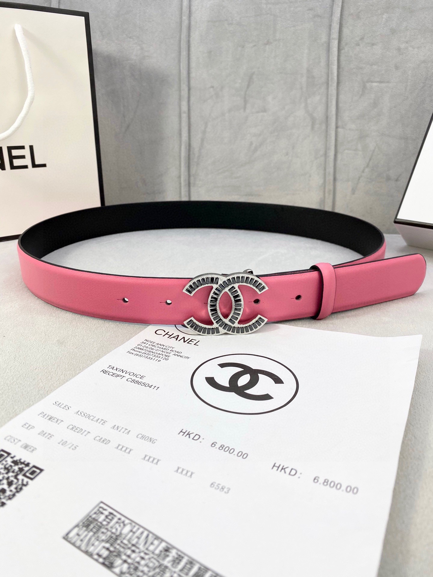 Chanel レディース腰ベルト 新作柔らかい小牛皮 シルバー金具