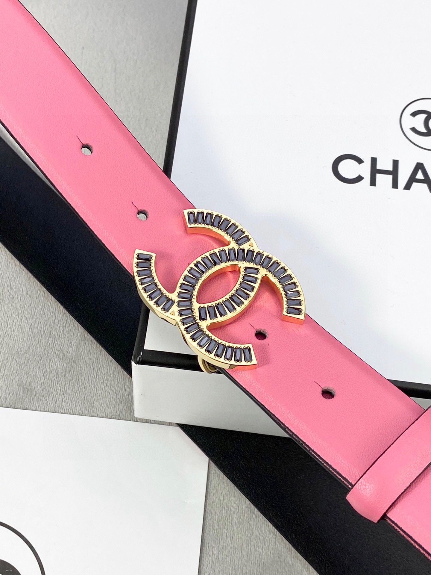 Chanel レディース腰ベルト 新作柔らかい小牛皮 シルバー金具