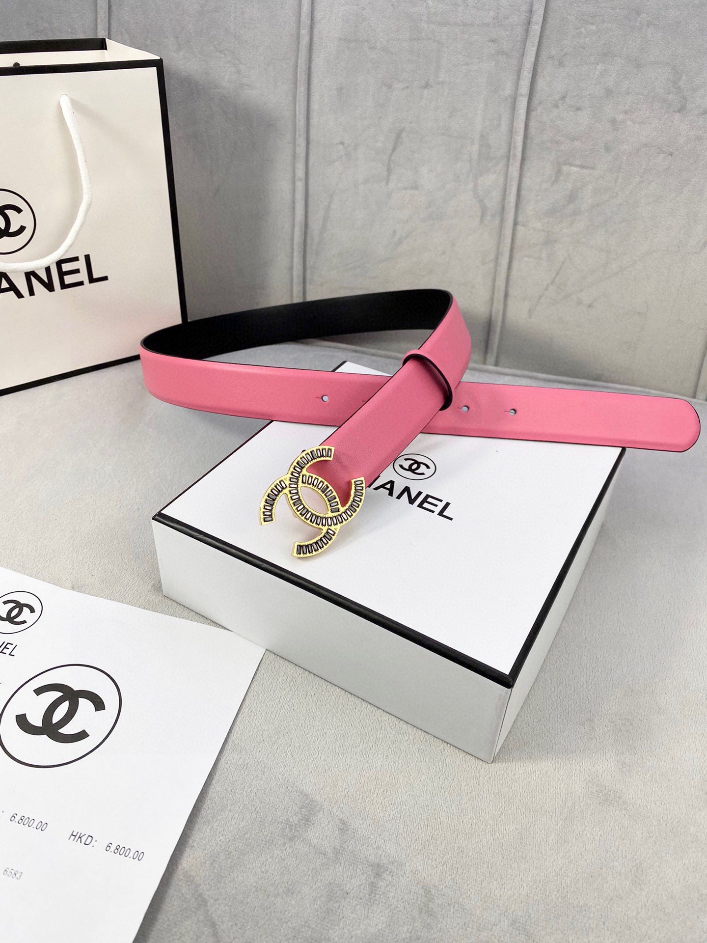 Chanel レディース腰ベルト 新作柔らかい小牛皮 シルバー金具