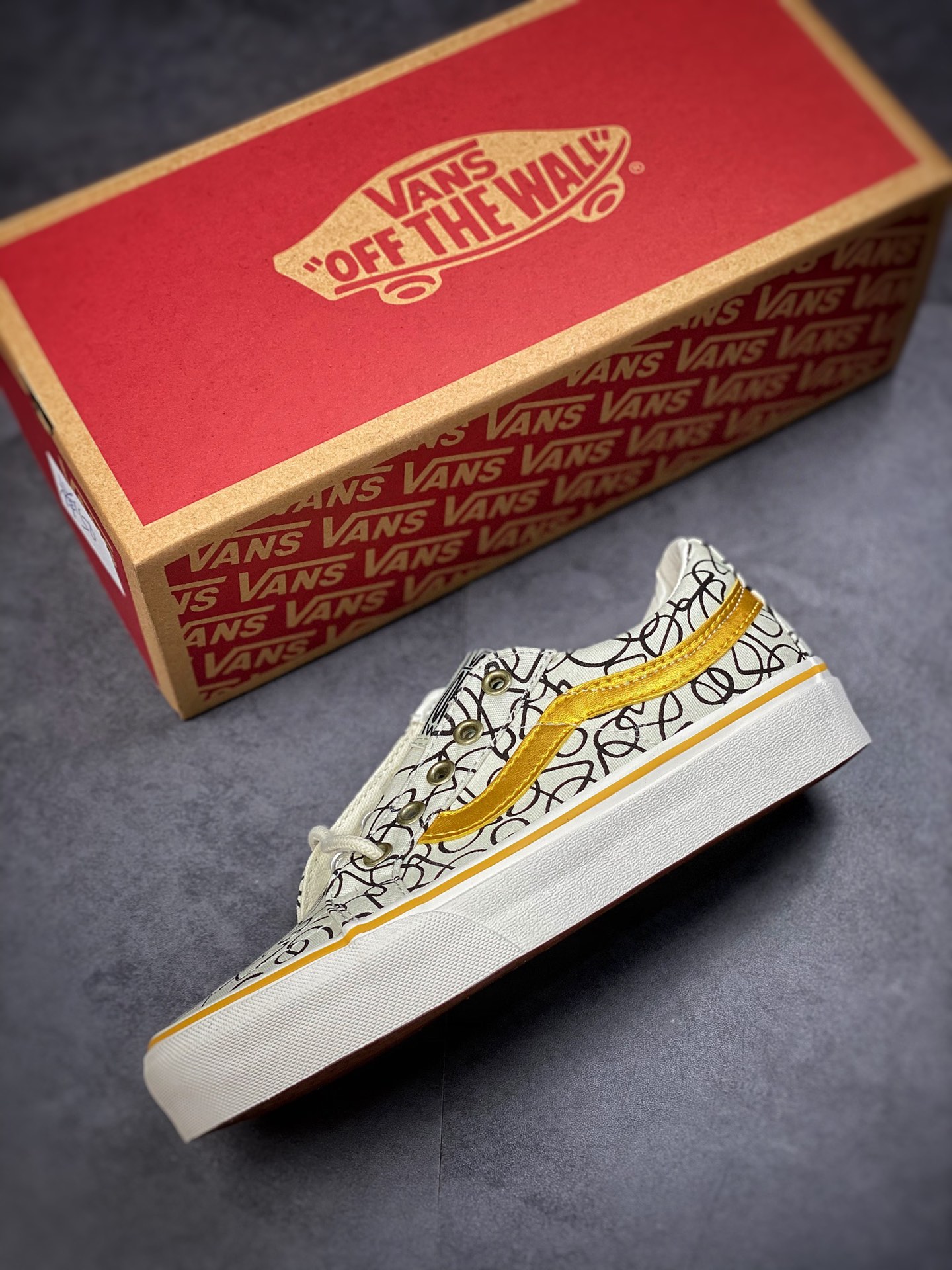 150 The Textured Waves x Vans Sk8 Low Reissue Sf 万斯TTW联名款