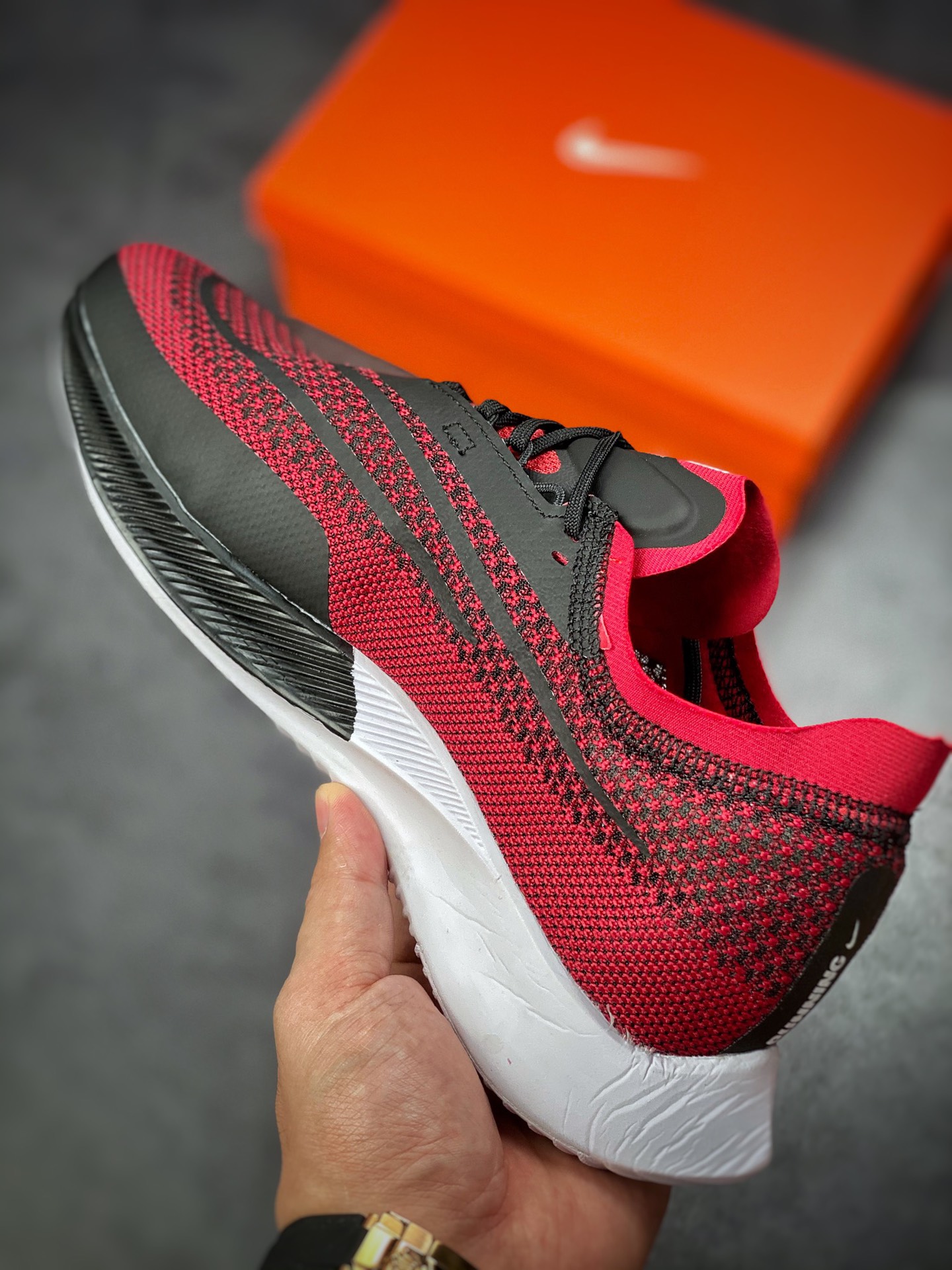 160 Nike ZoomX Streakfly Proto Running”Black/Gold/Sky Blue/Pink”5K/10K短跑马DH9275-111