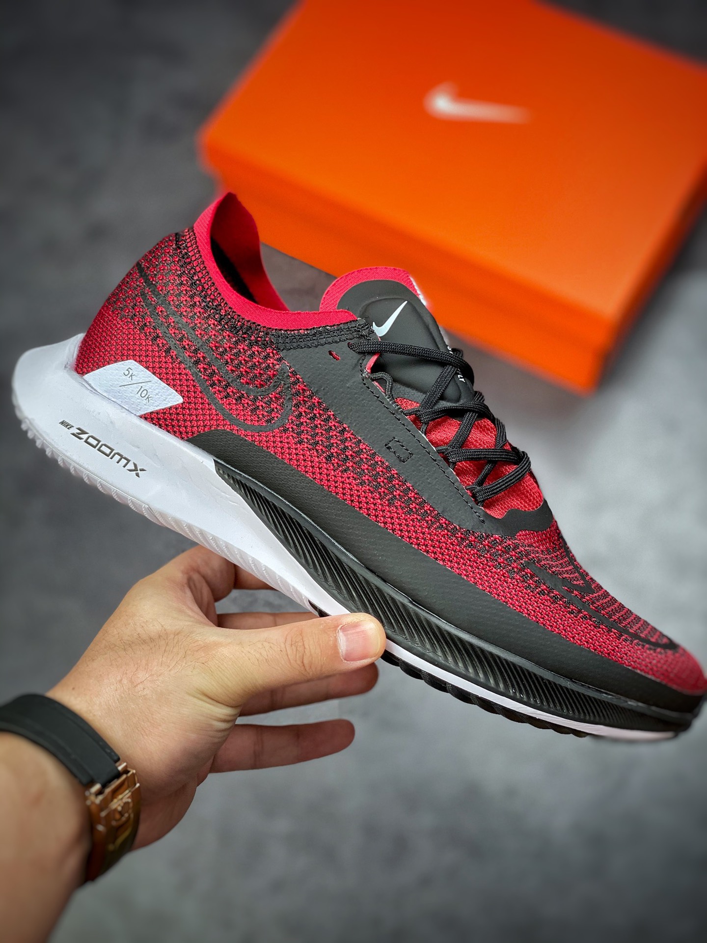 160 Nike ZoomX Streakfly Proto Running”Black/Gold/Sky Blue/Pink”5K/10K短跑马DH9275-111