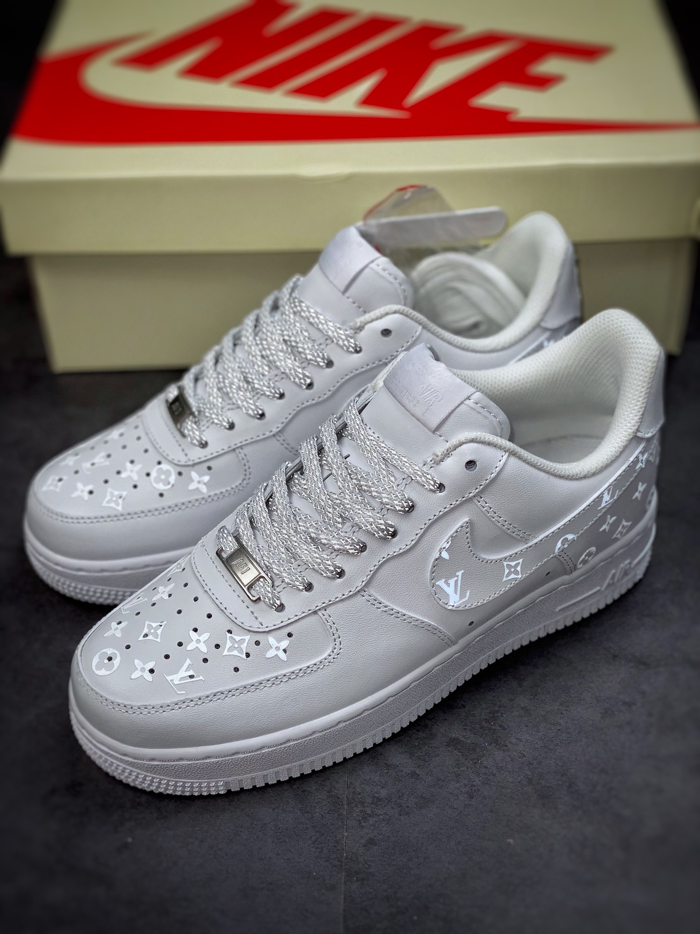 220 Nike Air Force 1 Low 07 LV印花3M 315122-118