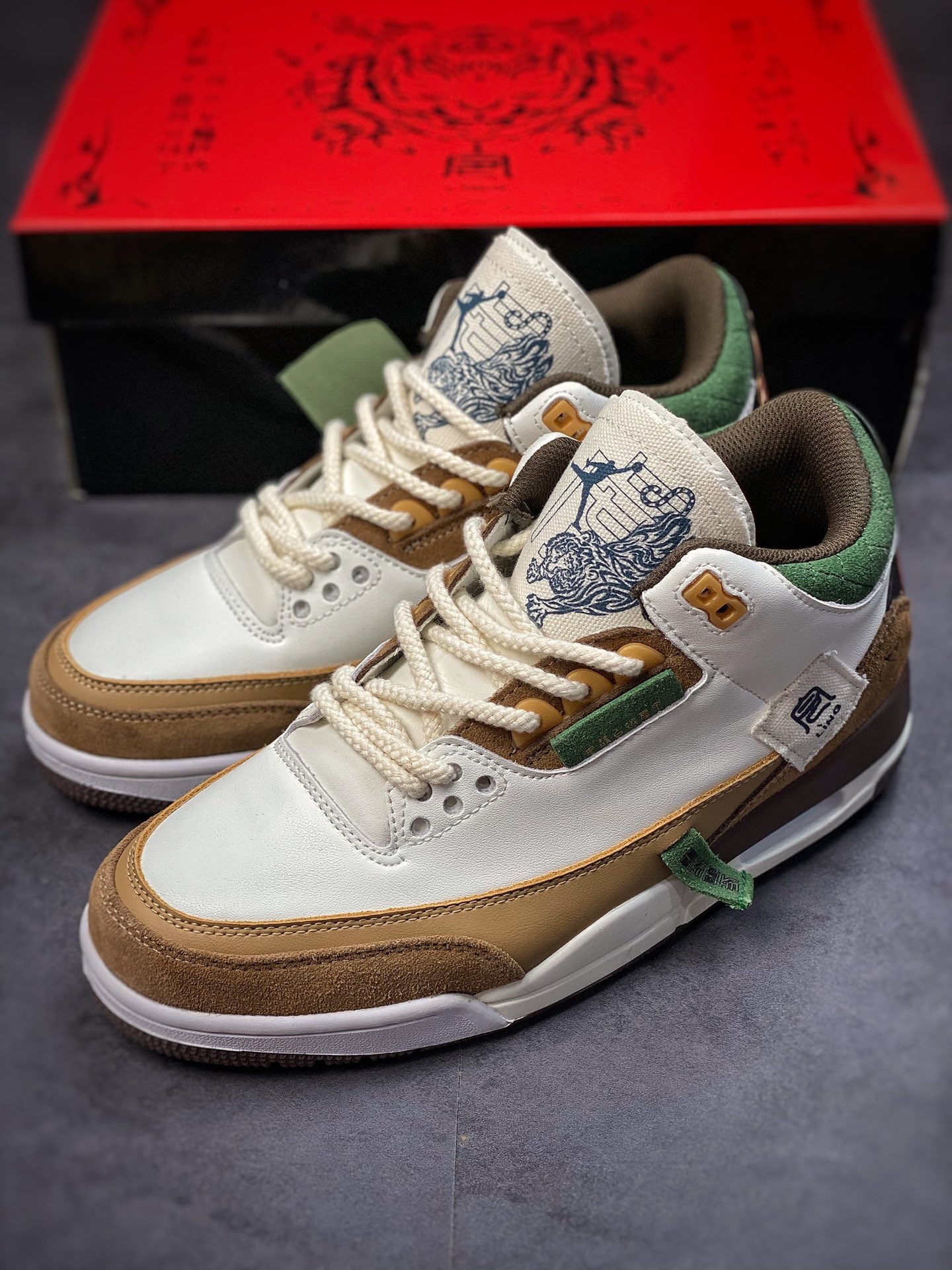 280 【地表最强性价比版本 完美清洁度】 Air Jordan 3乔丹实战篮球鞋 398614-500