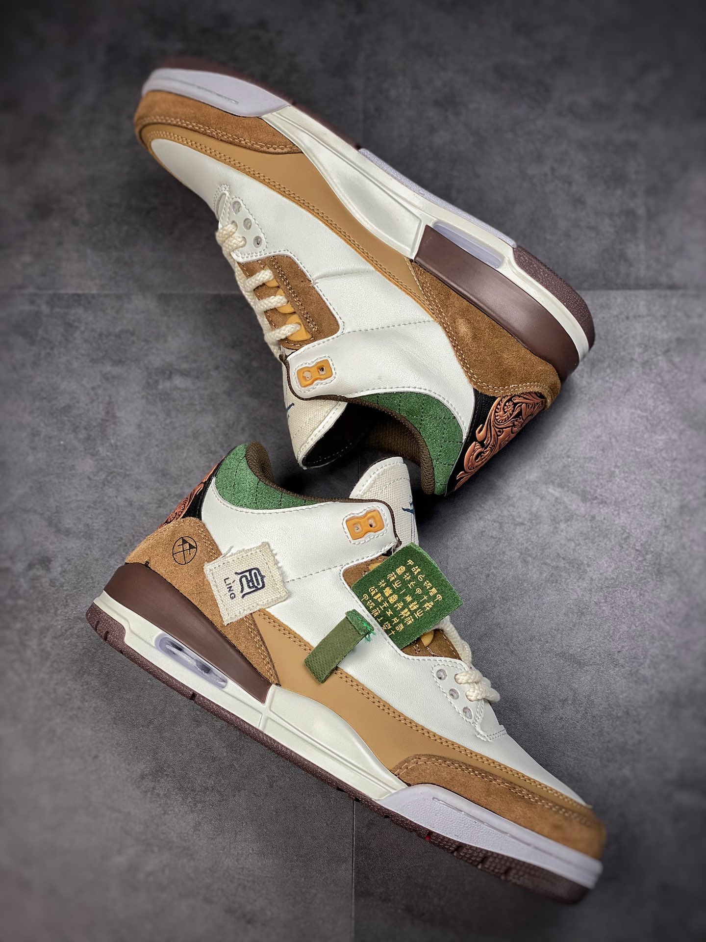 280 【地表最强性价比版本 完美清洁度】 Air Jordan 3乔丹实战篮球鞋 398614-500