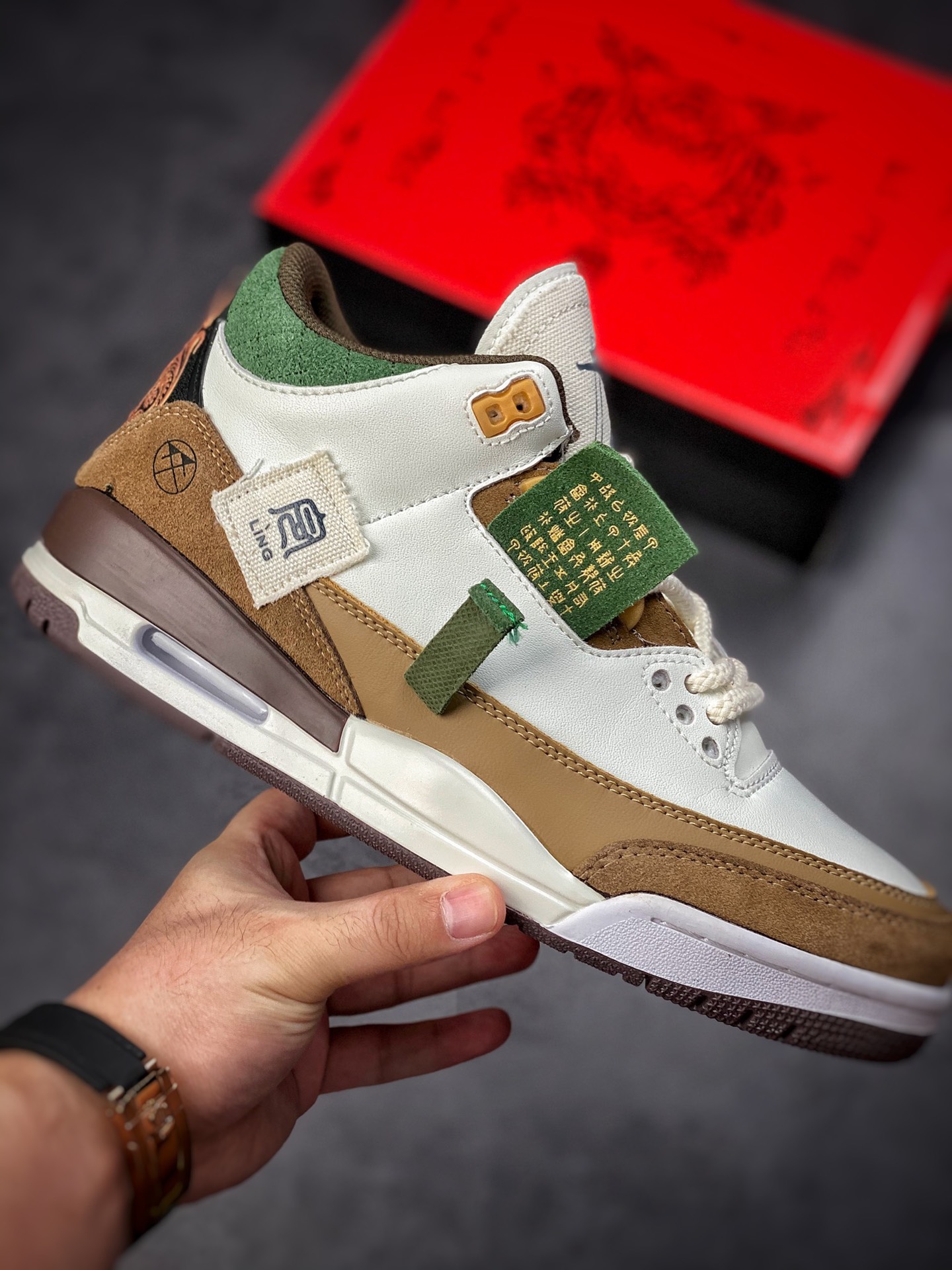 280 【地表最强性价比版本 完美清洁度】 Air Jordan 3乔丹实战篮球鞋 398614-500