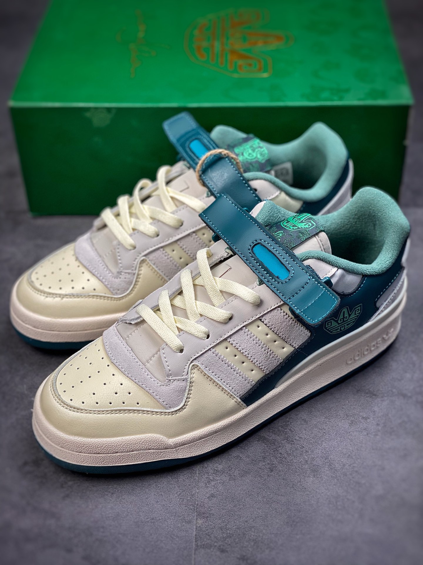 Overseas channel original box original standard version Adidas Forum 84 Low OG low-top all-match trend casual sports shoes HP2067