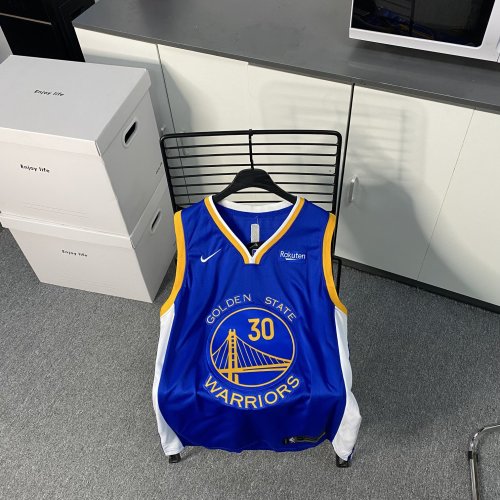 Nike NBA Golden State Warriors Stephen Curry #30 Jersey - Blue 1 Nike NBA Golden State Warriors Stephen Curry #30 Jersey - Blue