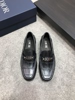 Dior Shoes Plain Toe Replicas Buy Special
 Cowhide Genuine Leather