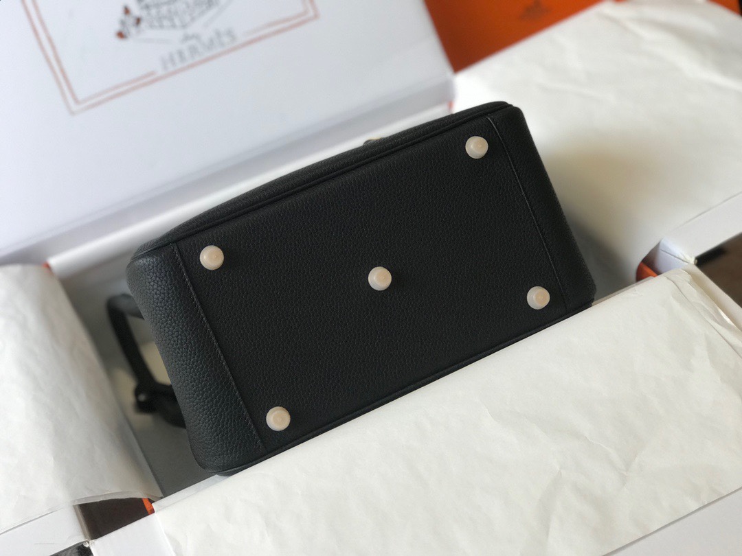 Lindy 26cm 金扣 Togo小牛の高容量バッグ