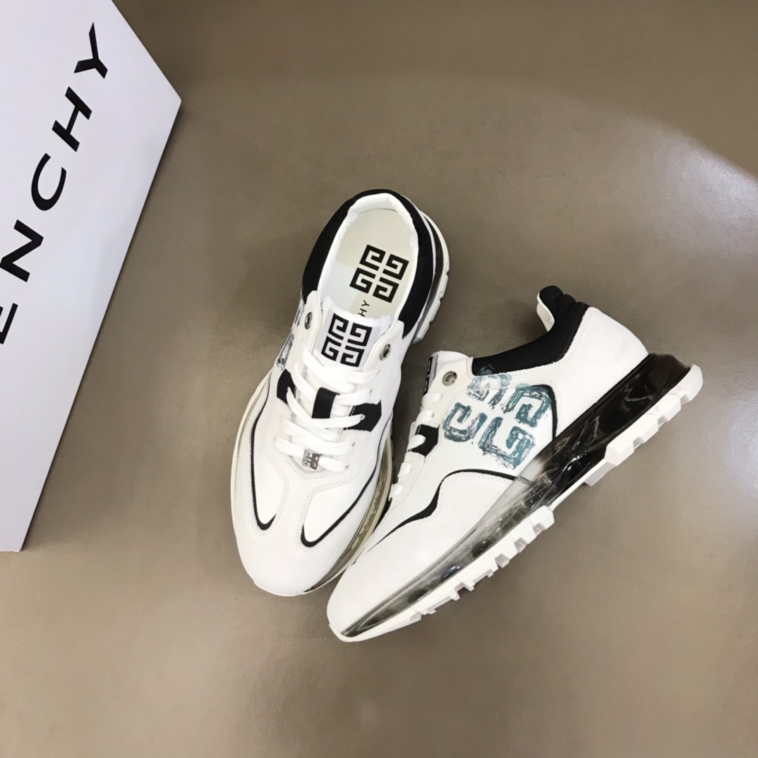 GIVENCHY纪梵希  Giv～ y新款超酷时尚男士气垫休闲运动鞋