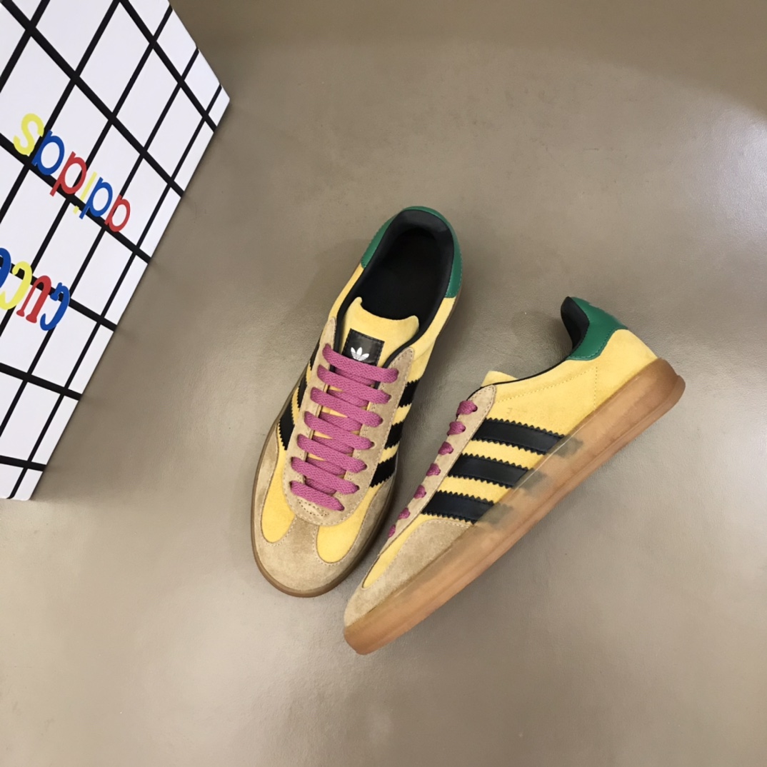 Gucci古驰 22fw new arrival G 阿迪 联名板鞋
