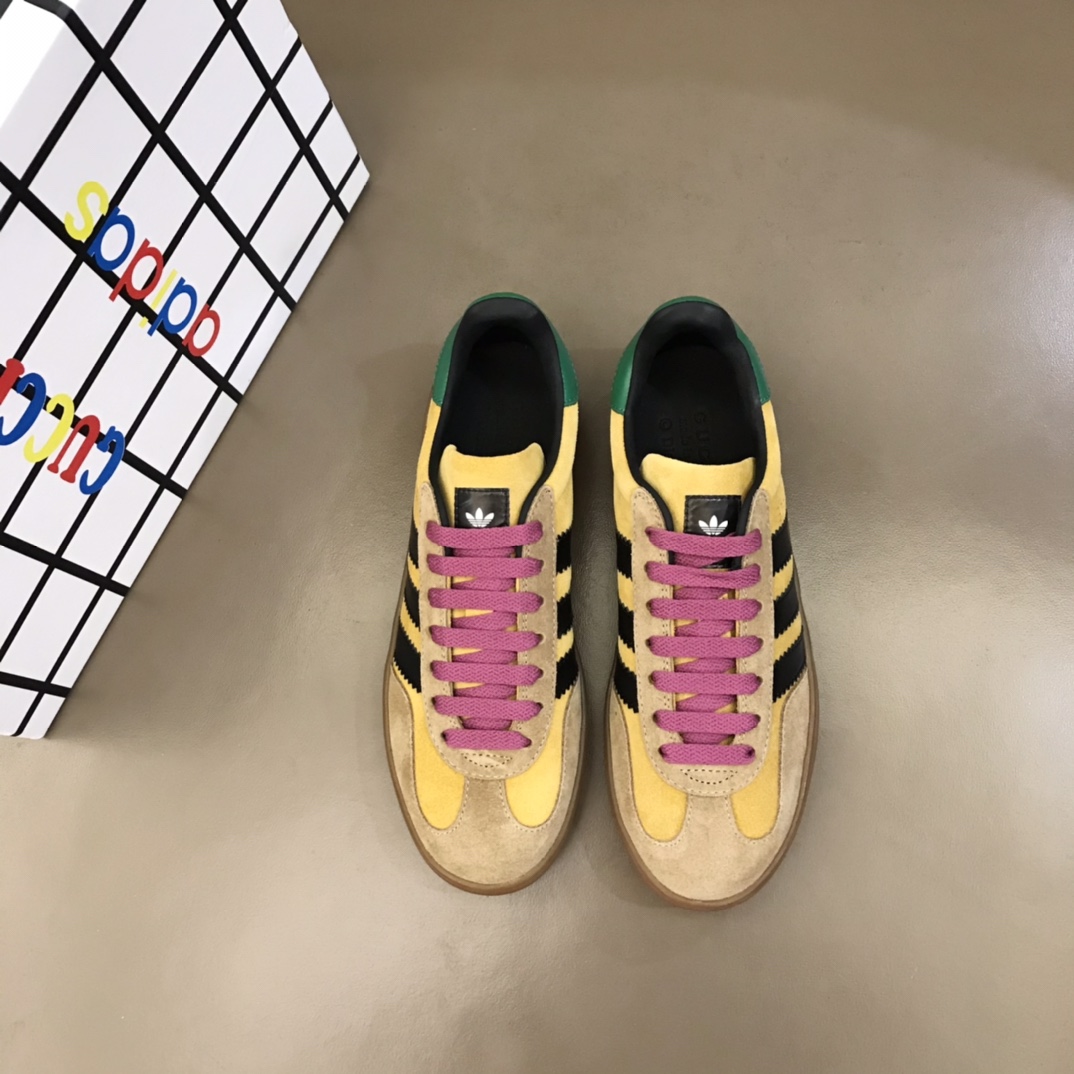 Gucci古驰 22fw new arrival G 阿迪 联名板鞋
