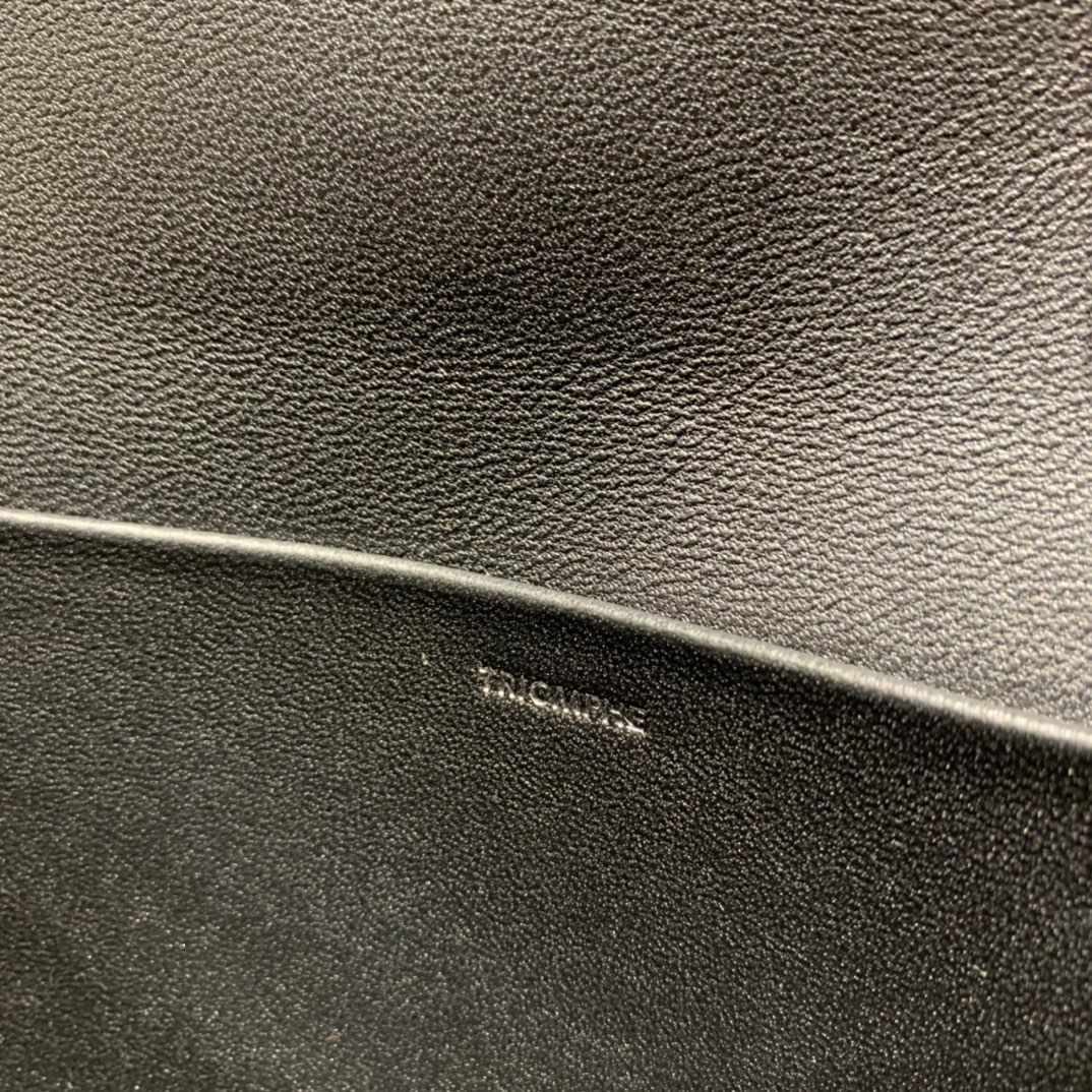 CELINE CHAIN SHOULDER 20.5CM BAG 197993黑色/银扣