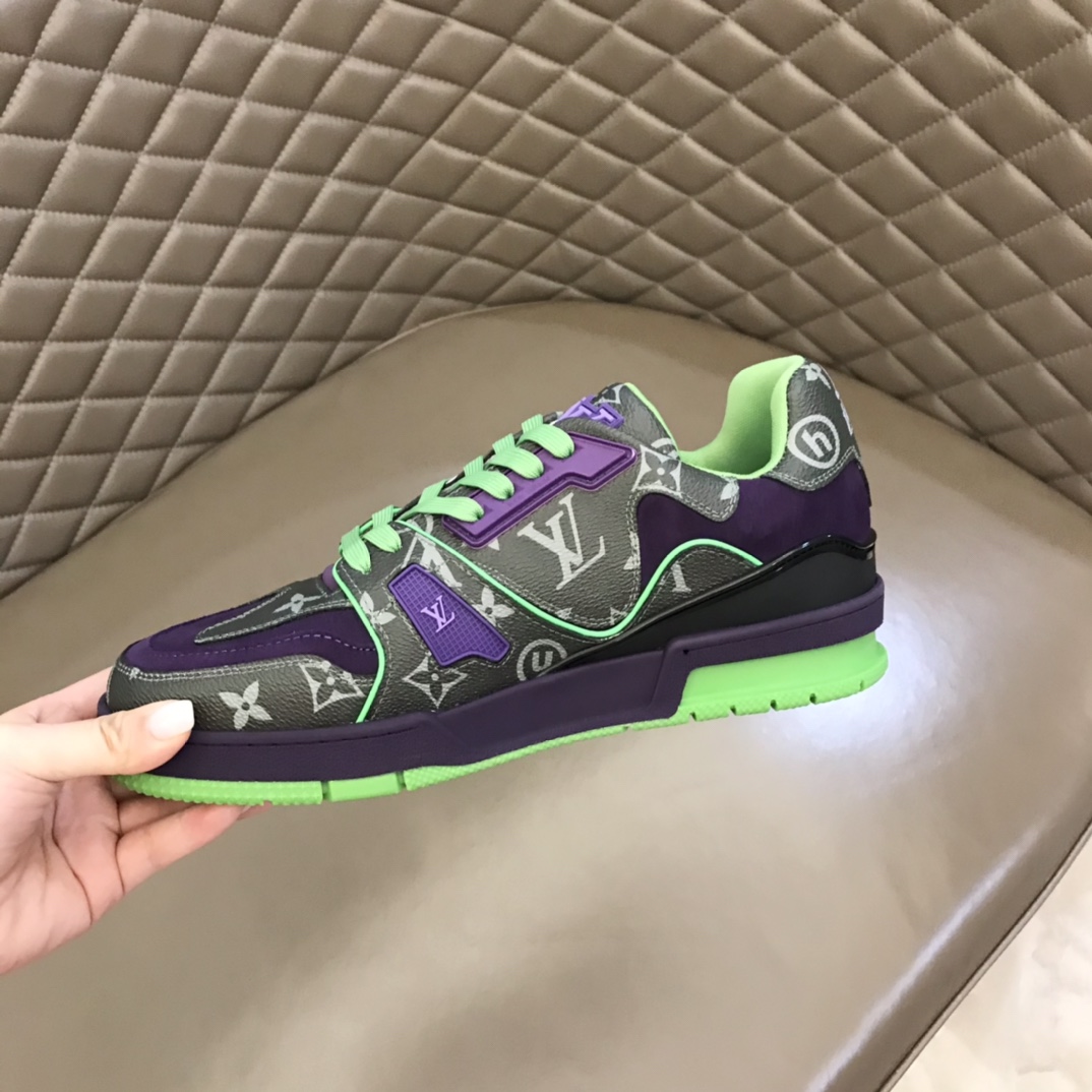 LV/路易威登 2022🆕全新配色,男士Trainer运动鞋