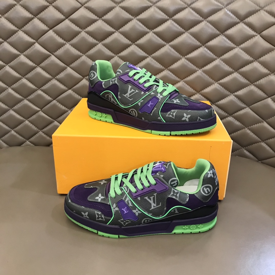 LV/路易威登 2022🆕全新配色,男士Trainer运动鞋