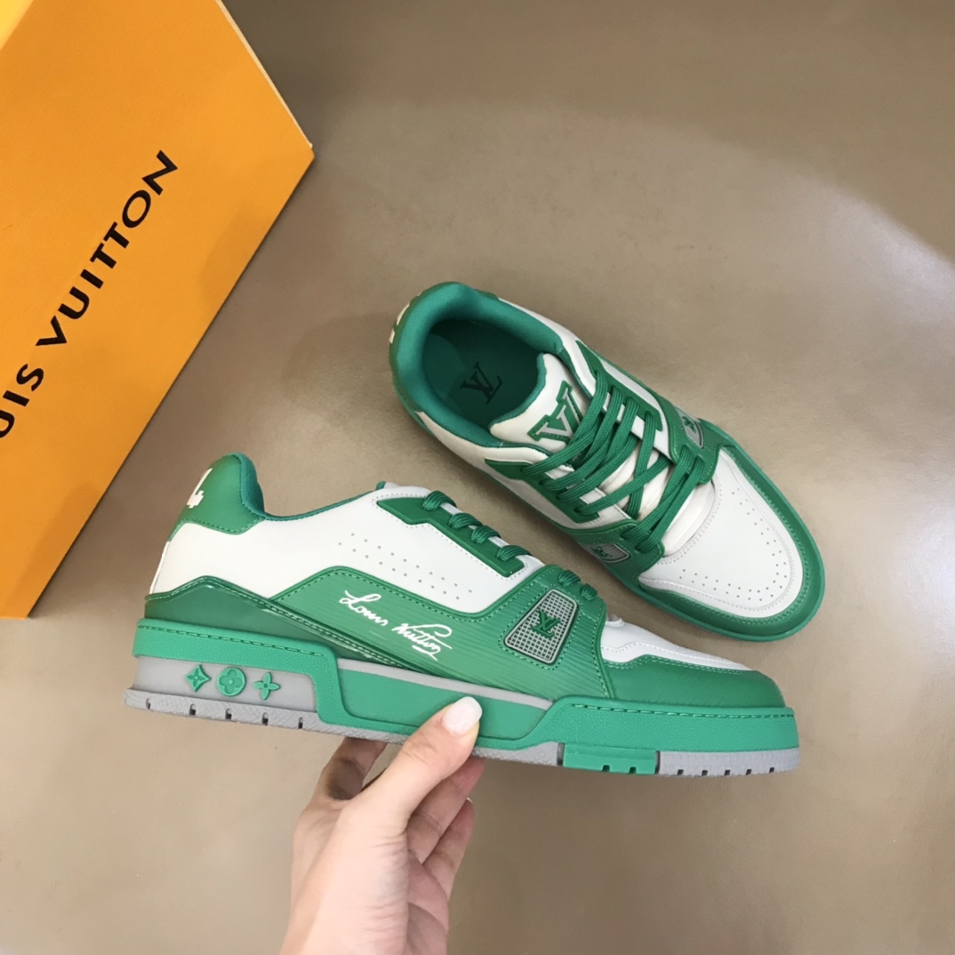 LV/路易威登 2022🆕全新配色,男士Trainer运动鞋