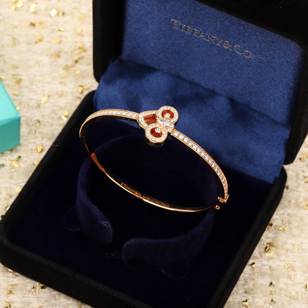 [Tiffany & Co. Jewelry]206534 [Our Product] Luan Tail Flower Bracelet Pre orde