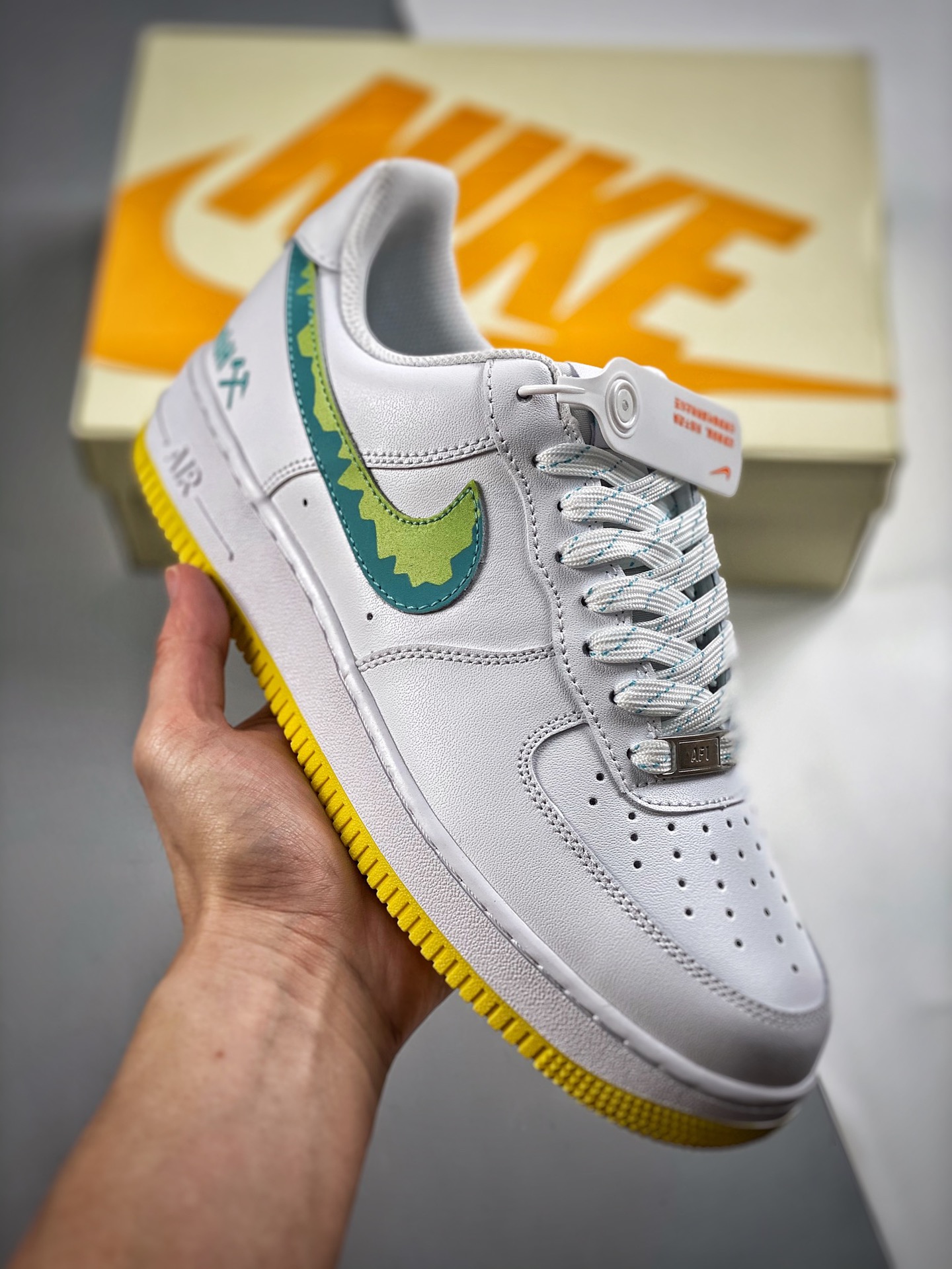 -3 Nike Air Force1 Low "GmbH联名"! 空军一号休闲鞋 公司级 原装级别 原楦头原纸板 内置Sole全掌气垫 生胶耐磨大底 打造纯正空军版型 专注外贸渠道 原厂中底钢印、拉帮完美 官方货号：AF1234-001 …