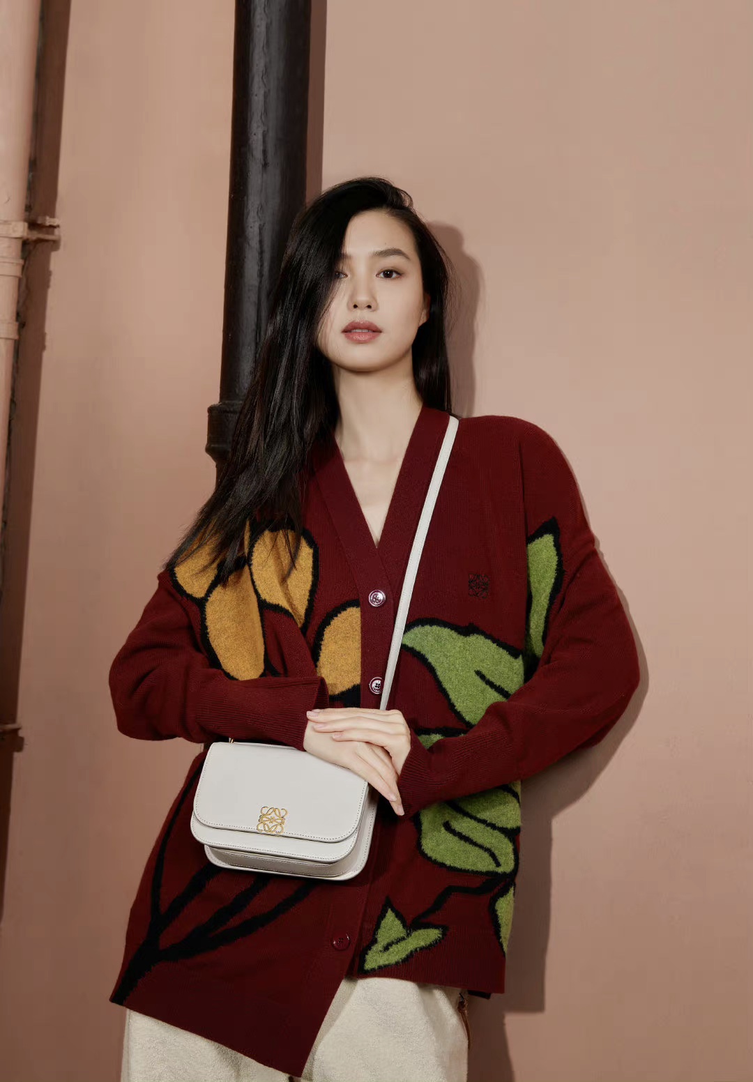 LOEWE罗意威 最新款Goya Bag 小号白色0666