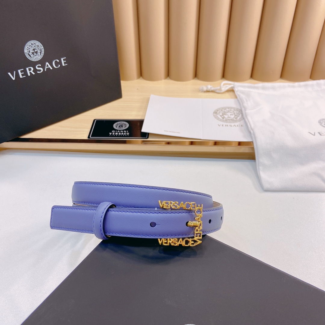 范思哲VERSACE2.0cm宽软皮
