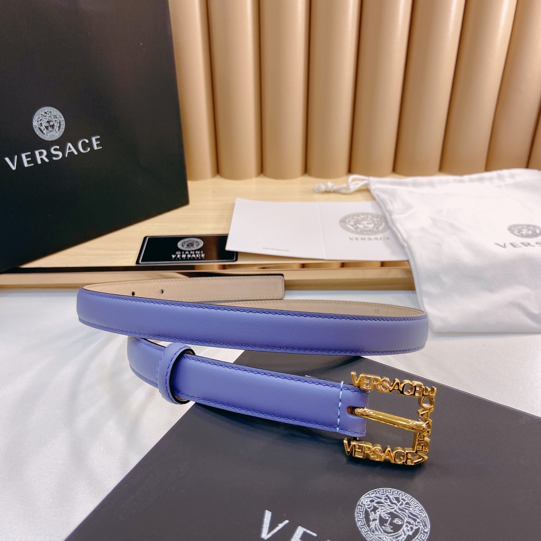 范思哲VERSACE2.0cm宽软皮
