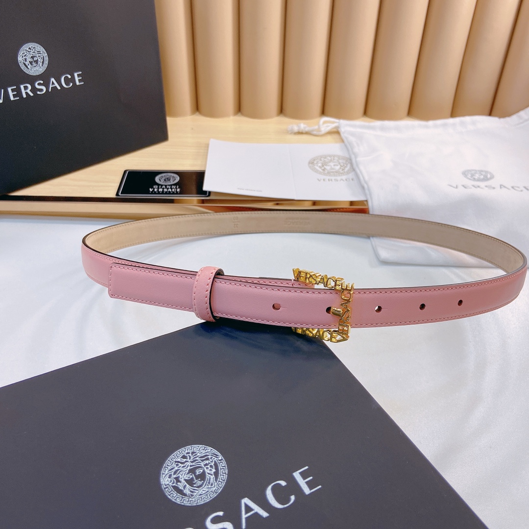 范思哲VERSACE2.0cm宽软皮