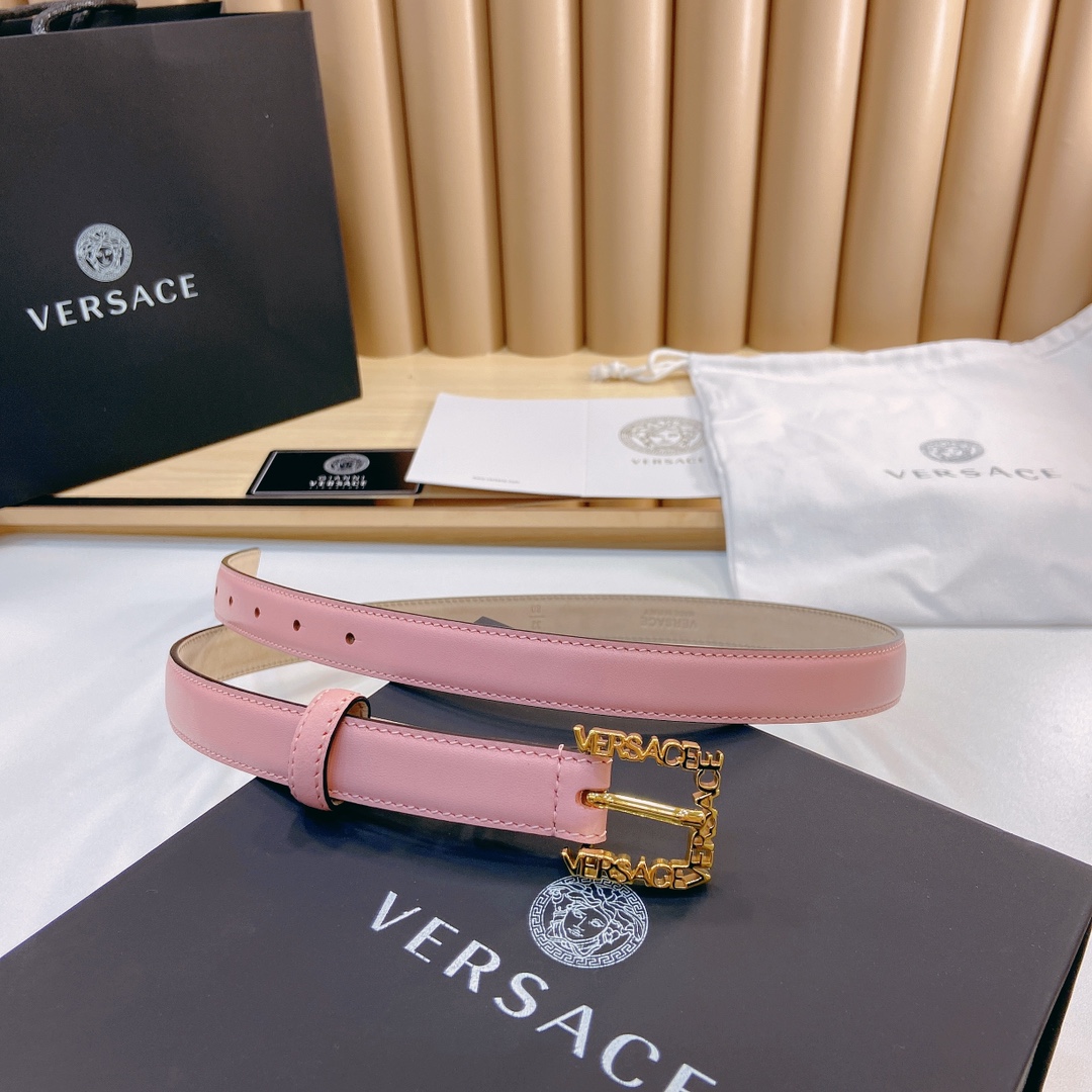 范思哲VERSACE2.0cm宽软皮
