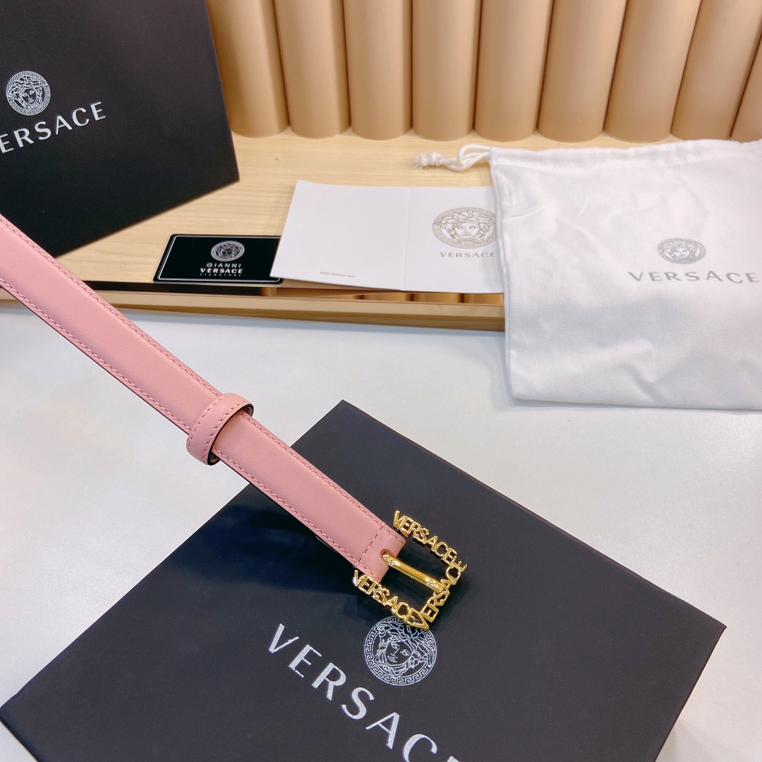 范思哲VERSACE2.0cm宽软皮