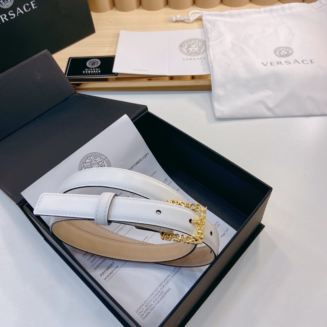 范思哲VERSACE2.0cm宽软皮