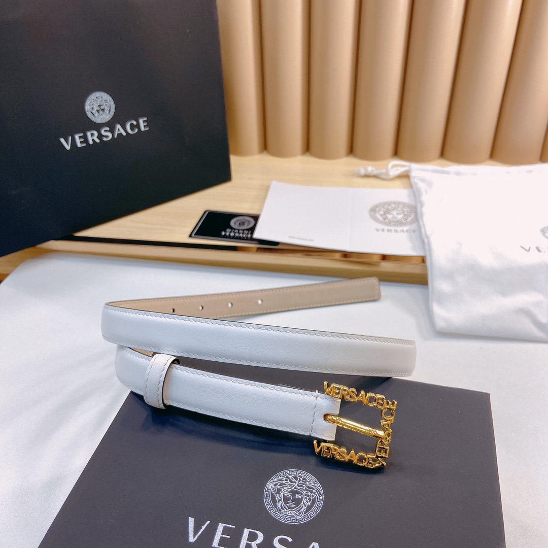 范思哲VERSACE2.0cm宽软皮