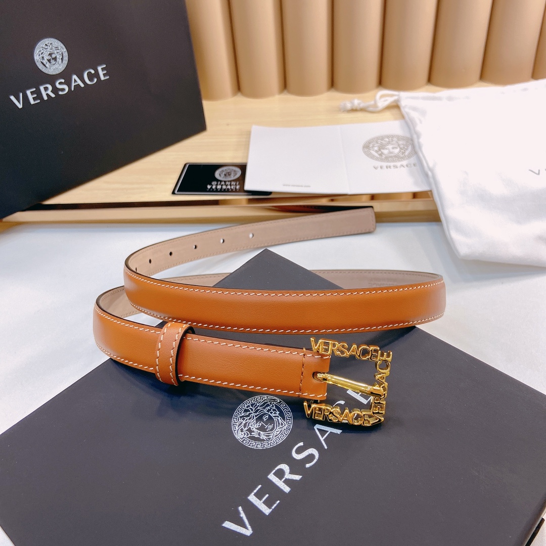 范思哲VERSACE2.0cm宽软皮