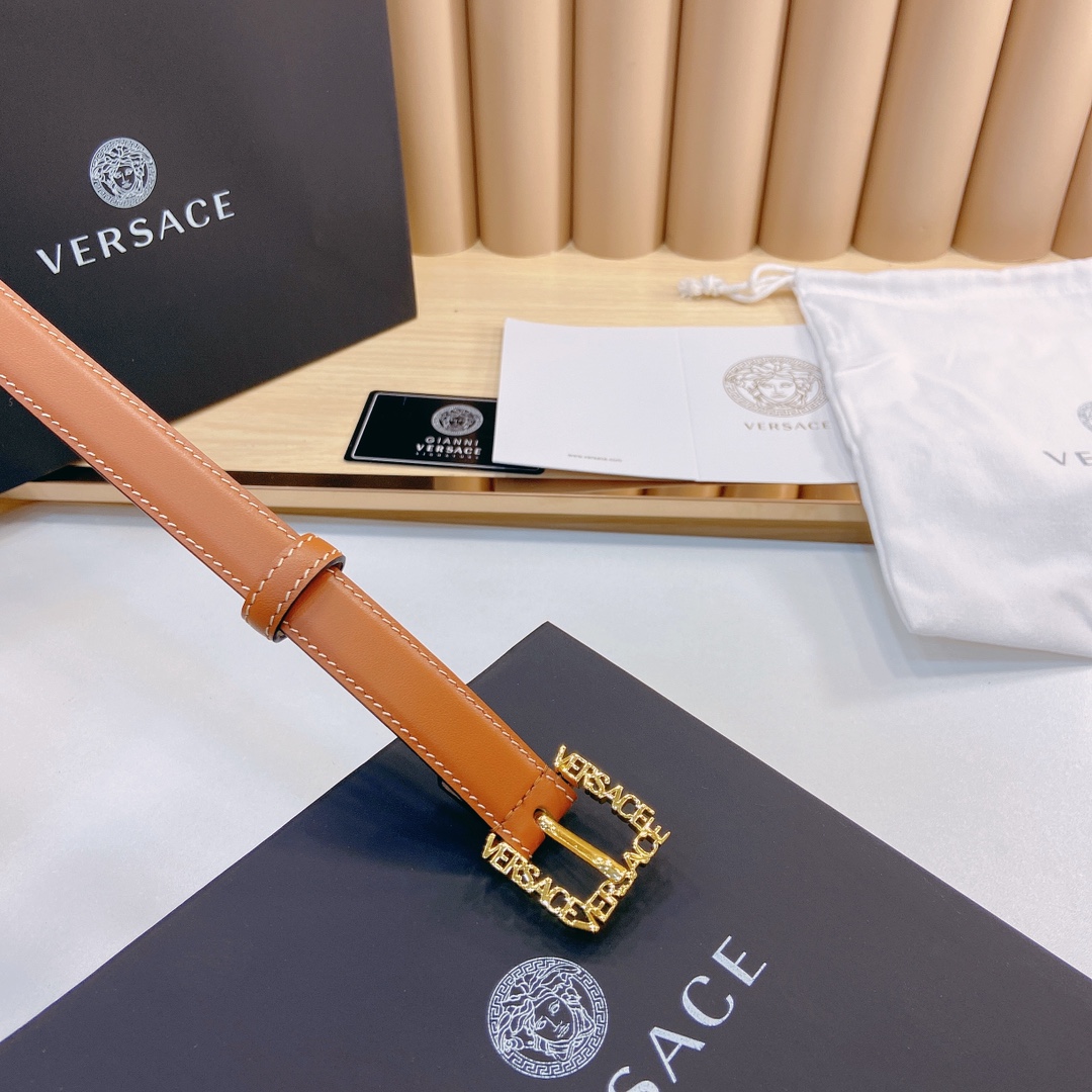 范思哲VERSACE2.0cm宽软皮