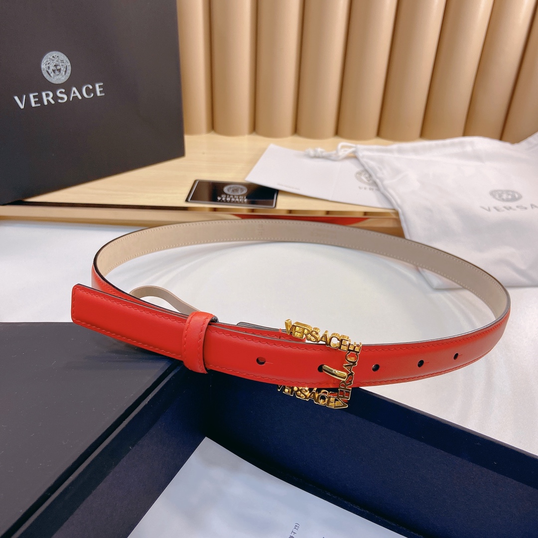 范思哲VERSACE2.0cm宽软皮