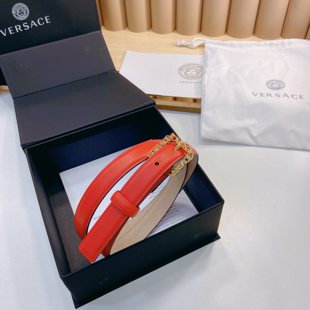 范思哲VERSACE2.0cm宽软皮