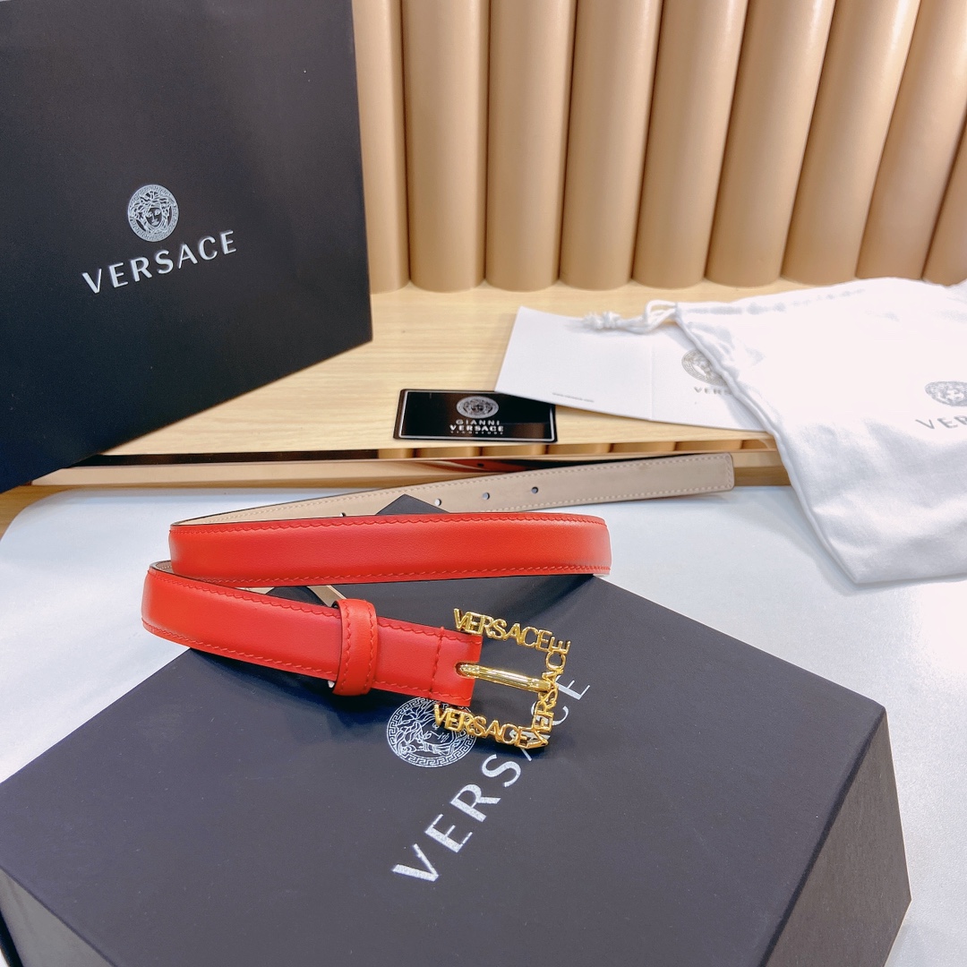 范思哲VERSACE2.0cm宽软皮