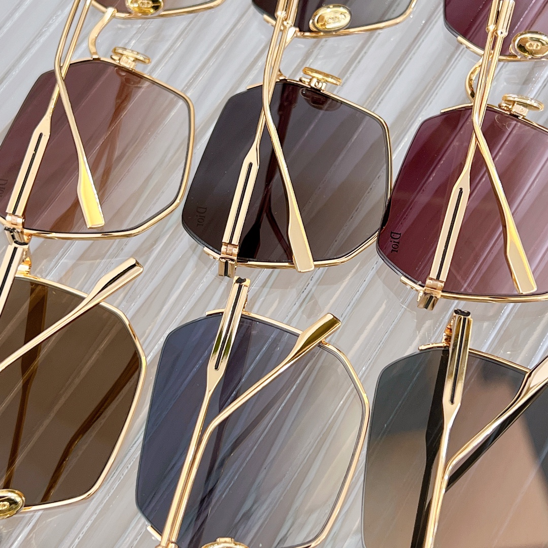 Dior迪奥半框男女通用太阳眼镜
