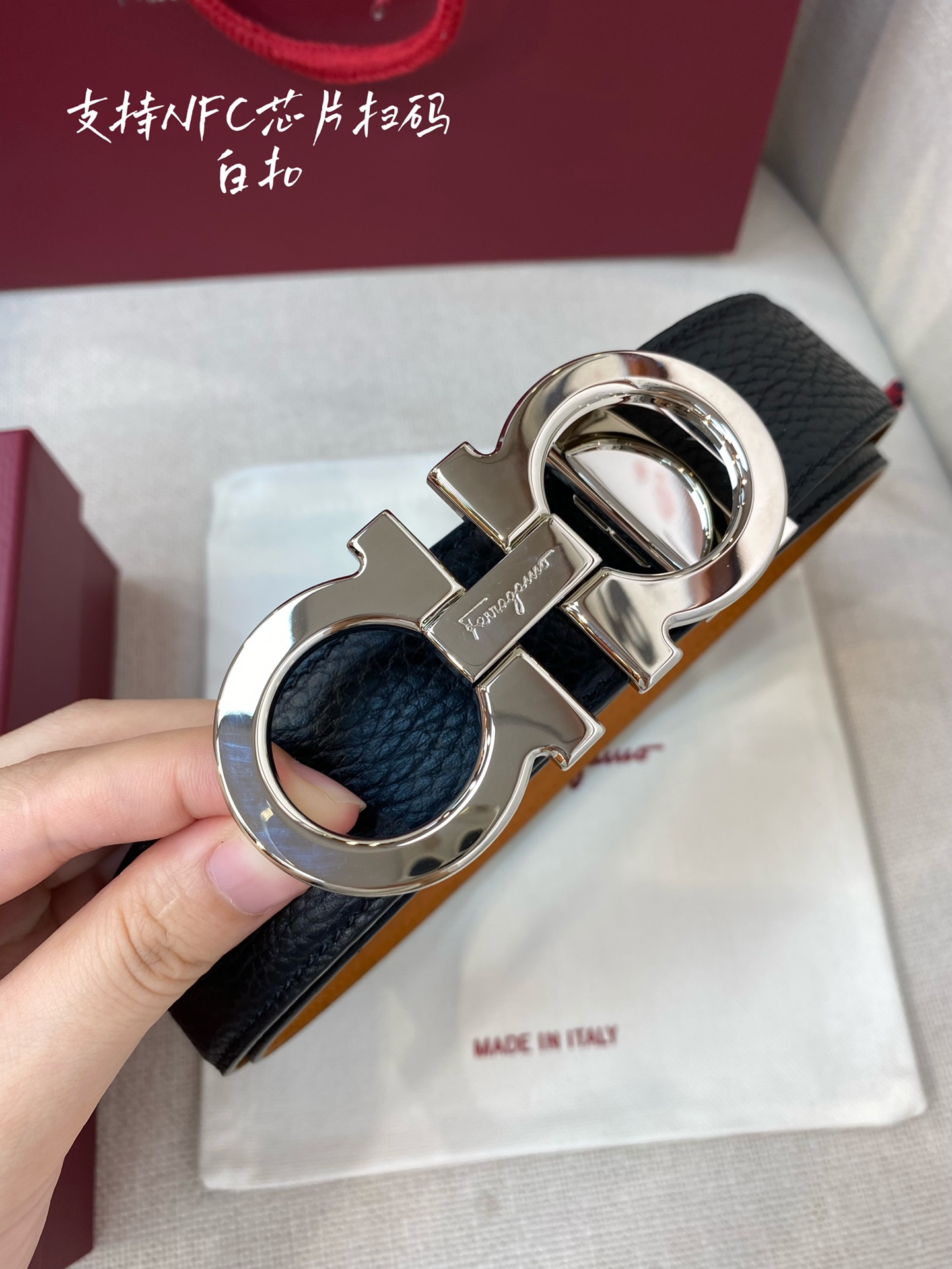 [Ferragamo Belts]Ferragamo new style Double-sided high-quality first-layer ori