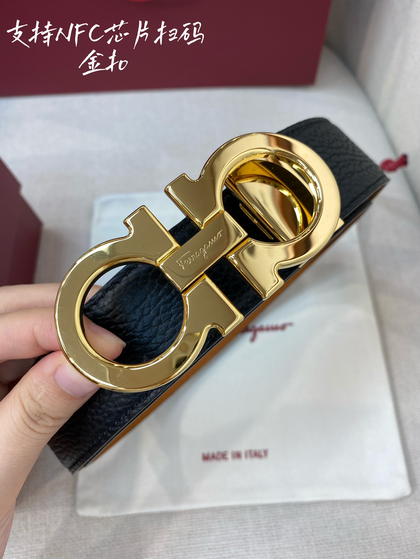 [Ferragamo Belts]Ferragamo new style Double-sided high-quality first-layer ori